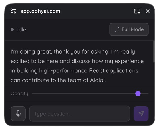 Whisper Mode product preview